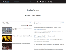 Tablet Screenshot of dallasstreets.com